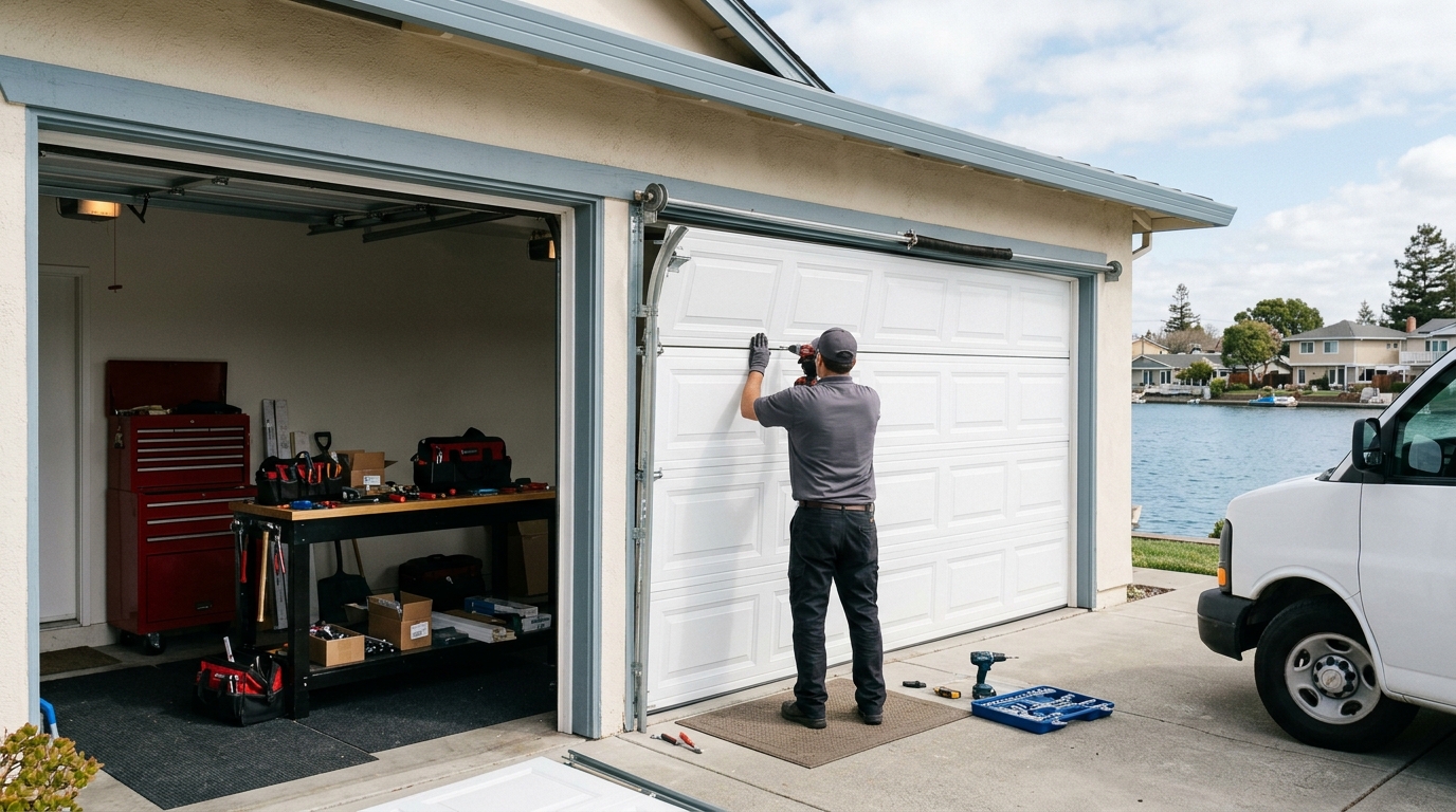 Garage Door Panel Replacement Foster City